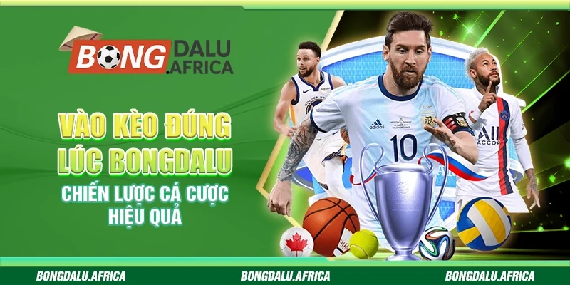 Vào Kèo Đúng Lúc Bongdalu – Chiến Lược Cá Cược Hiệu Quả