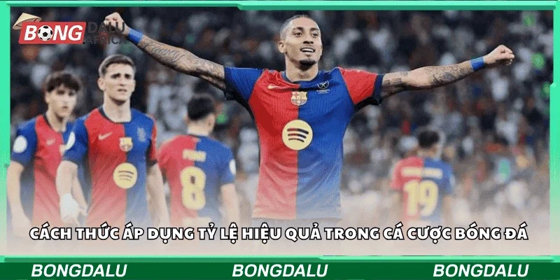 Cách thức áp dụng tỷ lệ hiệu quả trong cá cược bóng đá