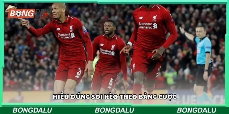 Hiểu đúng soi kèo theo bảng cược
