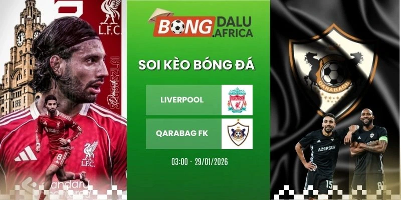 Soi Kèo Bóng Đá Liverpool Vs Qarabag FK – C1, 29/01/2026